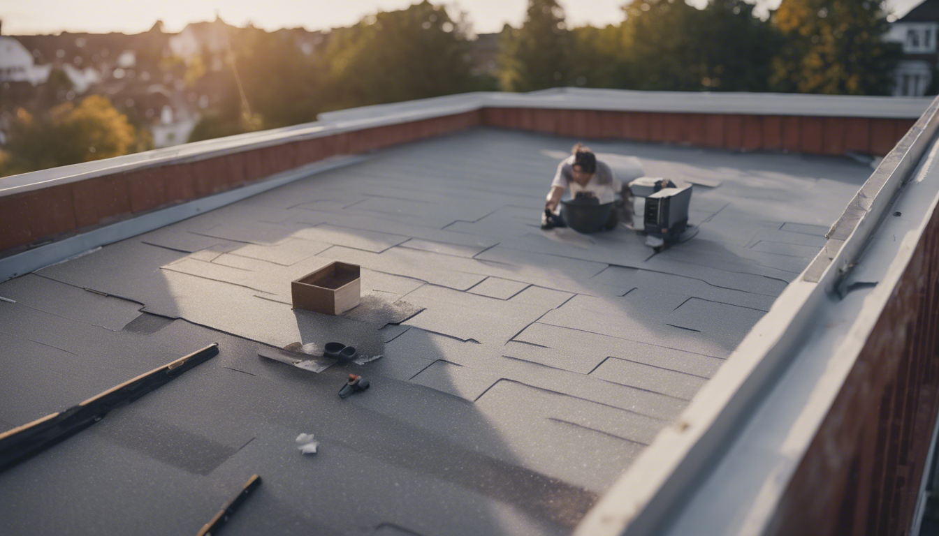 couvreur spécialisé dans l'installation de toit plat pour une construction ou une rénovation. faites appel à nos services pour un travail soigné et des résultats durables.